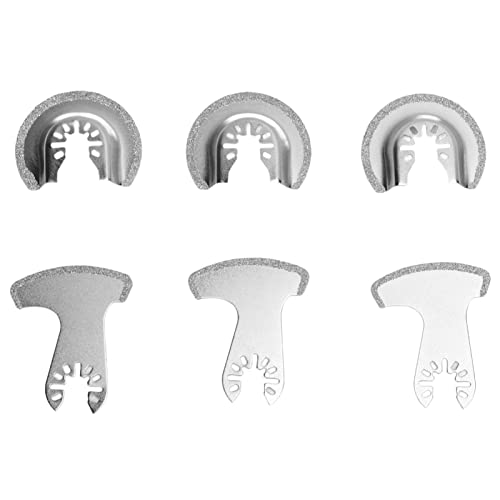6pcs Diamantsegment oszillierende Klingen Holzbearbeitung Carbid Multifunktional Sägen Klingen Set Steinbeton Keramikschleife 6pcs Diamantsegment oszillierende Klingen Holzbearbeitung Carbid Multifunktional Sägen Klingen Set Steinbeton Keramikschleife von LIYJTK