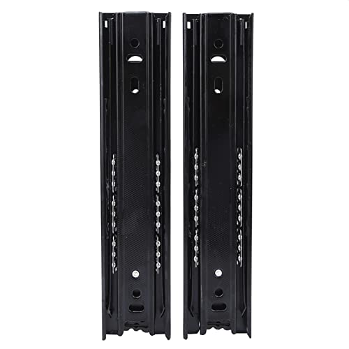 8 Zoll schwarze Kälte mit gerollten Stahlschublade Schieberscheibe 3-Abschnitt-Kugellager-Kleiderschrank für mobile Schränke und Möbel 8 Zoll schwarze Kälte mit gerollten Stahlschublade Schieberscheibe 3-Abschnitt-Kugellager-Kleiderschrank für mobile Schränke und Möbel von LIYJTK