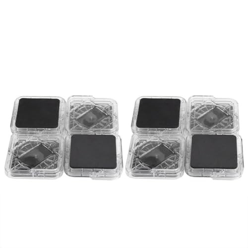 8pcs Set Nonslip Furniture Leg Pad Matte Tisch Schreibtisch Sofa Stühle Bett Zubehör (Transparent) von LIYJTK