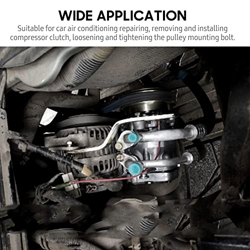 Auto-Luftkompressor-Kupplung Remover Installer Kit Dual-Use-Schraubenschlüsselwerkzeug (Schwarz & rot) von LIYJTK