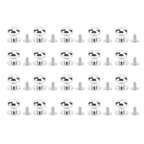 Ball Head Stud Nieten hohe Haltbarkeitsschraubes Rückbau für das Handwerk (Silber) von LIYJTK