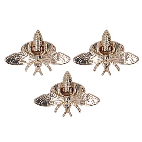 Bienenverschluss drehen Schloss Beutel Verschluss dekorative 3pcs Bienenform Rotatierbetriebsschloss Vorräte DIY Light Gold Legierung Material Bienenverschluss drehen Schloss Beutel Verschluss dekorative 3pcs Bienenform Rotatierbetriebsschloss Vorräte DIY Light Gold Legierung Material von LIYJTK