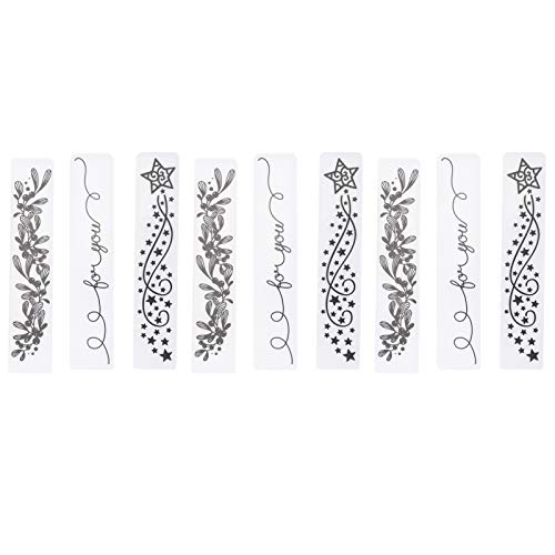 Blumenkunststoff -Präge -Ordner DIY Handgefertigte geprägte Plattenzubehör für die Kartenherstellung Blumenkunststoff -Präge -Ordner DIY Handgefertigte geprägte Plattenzubehör für die Kartenherstellung von LIYJTK