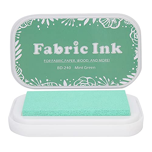Buntes Vintage -Schwamm -Schedkloch -Schokoladenhandwerk Multiple Purpose Stamp Ink Pad Painting Accessoire für DIY -Basteln (BD-240 Mint Green) von LIYJTK