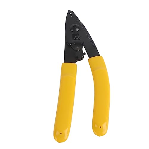 CFS 3 Drahts ch neider Stripper aus optischen Fasern Abstreif zange Gebogene Handgriff-Crimp werkzeug für Glasfaser ingenieure Gelb CFS 3 Drahts ch neider Stripper aus optischen Fasern Abstreif zange Gebogene Handgriff-Crimp werkzeug für Glasfaser ingenieure Gelb von LIYJTK