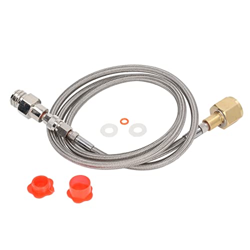 CO2 -Soda -Nachfülladapter Einfacher Anschluss stabile Arbeiten unter hohem Druck mit em Schlauch für Haushaltsbalken. (CGA320 bis TR21-4) von LIYJTK