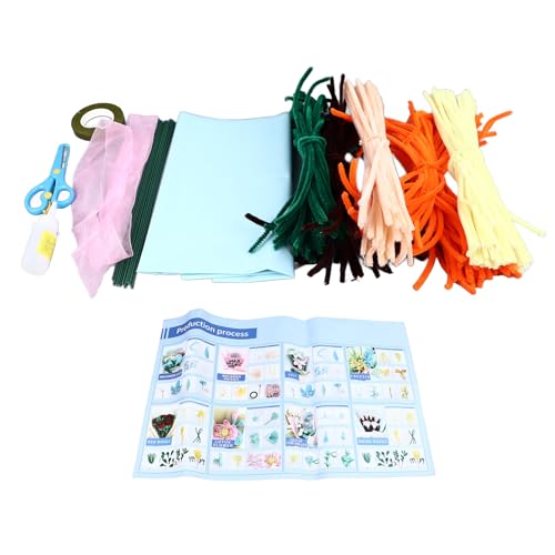 DIY Chenille Stängel Bouquet Kit Simulation Premium Samtblumen für Hochzeitsurlaub DIY Chenille Stängel Bouquet Kit Simulation Premium Samtblumen für Hochzeitsurlaub von LIYJTK