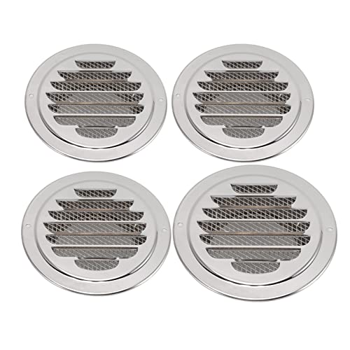 EDELSTAHL BELÜFTUNGS ABDECKUNG WALL DUCT GRILL CAP KÜCHE BADEZIMMER (100 mm / 3,9 Zoll) von LIYJTK