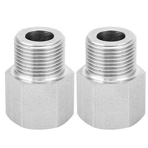EDELSTAHL HOHE HARDNESS BSP-ROHR FITTING-VERBINDUNG FÜR LUFTROHRE GEEIGNETES WASSERÖL GAS (1/2 "Innen - 1/2" draußen) von LIYJTK