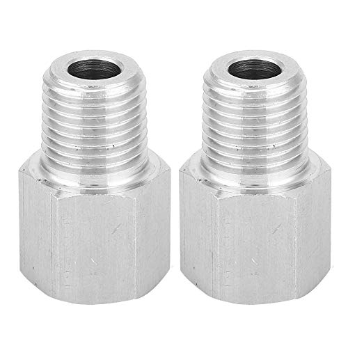 EDELSTAHL HOHE HARDNESS BSP-ROHR FITTING-VERBINDUNG FÜR LUFTROHRE GEEIGNETES WASSERÖL GAS (1/4 "Innen - 1/4" draußen) von LIYJTK