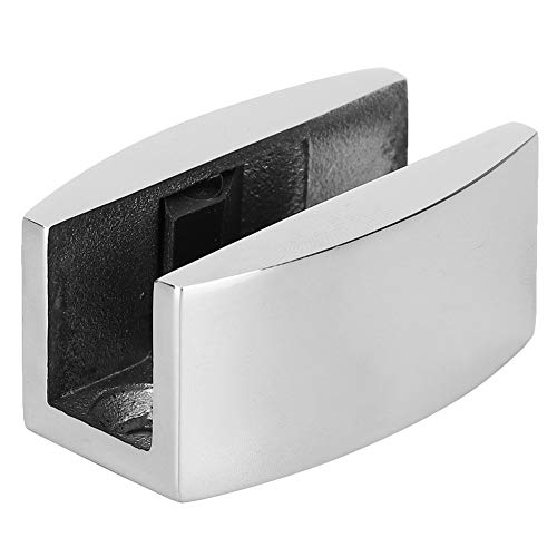 EDELSTAHL-TÜRBODEN-ROLLENFÜHRUNG, U-FÖRMIGER SCHWINGENSTOPPER, BADEZIMMER-ZUBEHÖR, GLAS-SCHIEBETÜREN FÜR DUSCHE, GLAS-TRENNWAND, SAND-GLAS-SCHIEBETÜR-LOCATOR (Helles Licht) von LIYJTK