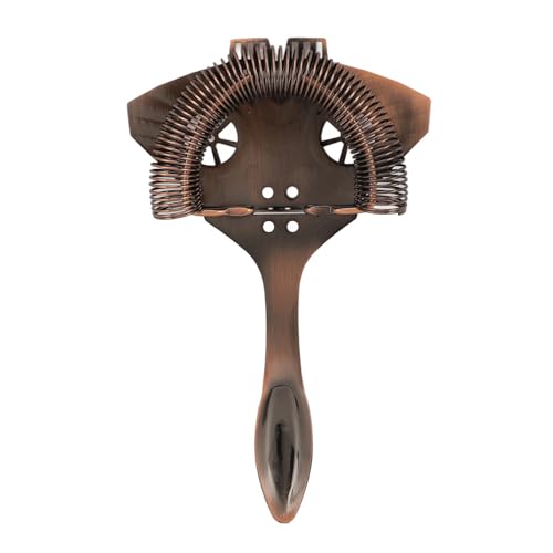 Edelstahl -Eissieb Effektives Cocktailfiltering Multifunktionales Stabwerkzeug (Alte Bronze) von LIYJTK