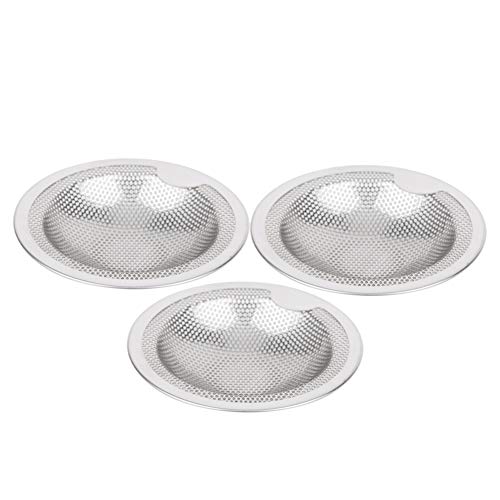 Edelstahl Waschbecken Sieb Anti Clogging Abfalls topfen Stopper Filter korb Catcher Küchen werkzeug für Küche Bad (L 360 ml 6,8x14,5 cm / 2,7x5,7in) von LIYJTK