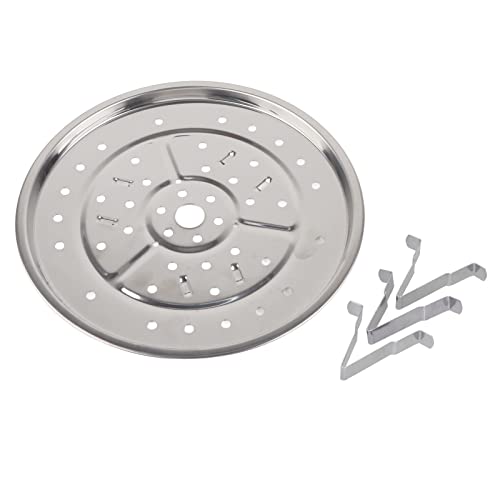 Edelstahl hitzebeständiger Dampfständer Nicht -Stab -Rack für Lebensmittelkuchen Kochen Küche Vorräte (304 Edelstahl 2) von LIYJTK