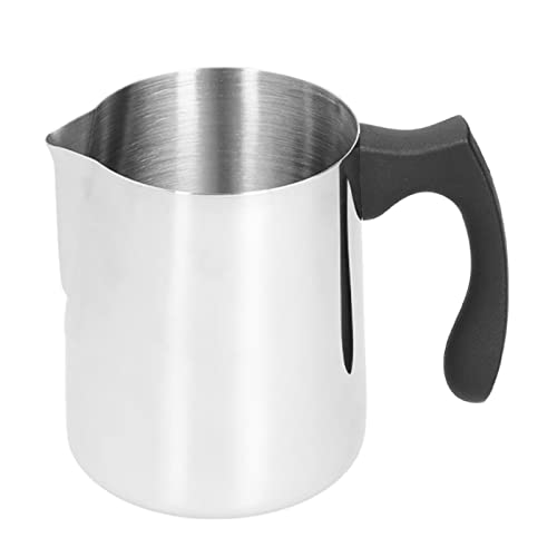 Edelstahlkaffee Milchschaum Latte Kunst für Kaffeeliebhaber (900 ml) von LIYJTK