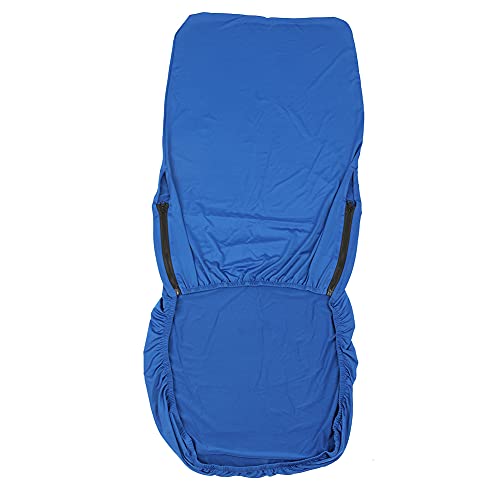 Elastic Office Computerstuhl Sitzbedeckung Protektor Komfortable Reißverschluss abnehmbare Dekoration für Büro und Zuhause (Blau) von LIYJTK