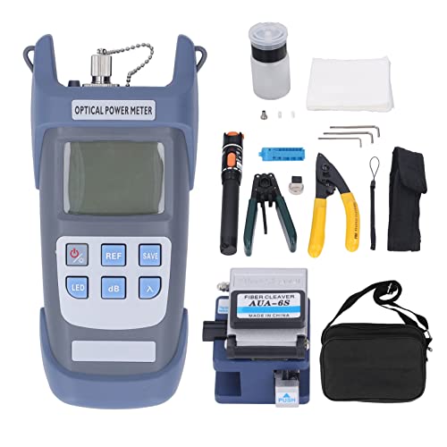 Faserkaltverbindungs ​​-Set Optical Power Messer Single Faser Stripper Schneidwerkzeuge für Innen- und FTTH -Anwendungen von LIYJTK