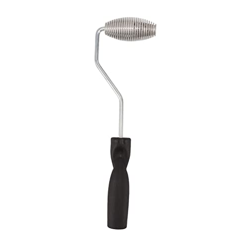 Fiberglas -Rollenblasenpaddel -Werkzeug Aluminiumlegierung Roller mit Plastikgriff Olivenrolle für Fenstertürbildschirme (C Typ) von LIYJTK