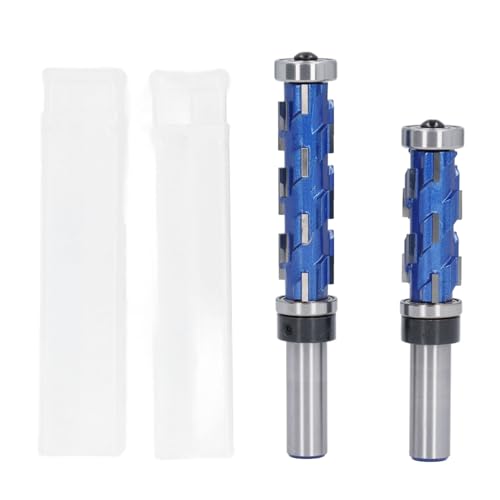 Flush Trim Router Bit Spiral Trimmer Double Bearing Carbid Holzbearbeitung Werkzeug für Hobbyisten Profis von LIYJTK