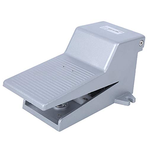 Fußventil Mechanische Teile 2Position 5way Aluminium Pedal Richtung mit Abdeckungsschlossenergiesparung stabil und zuverlässig für pneumatisches Werkzeug langlebig von LIYJTK