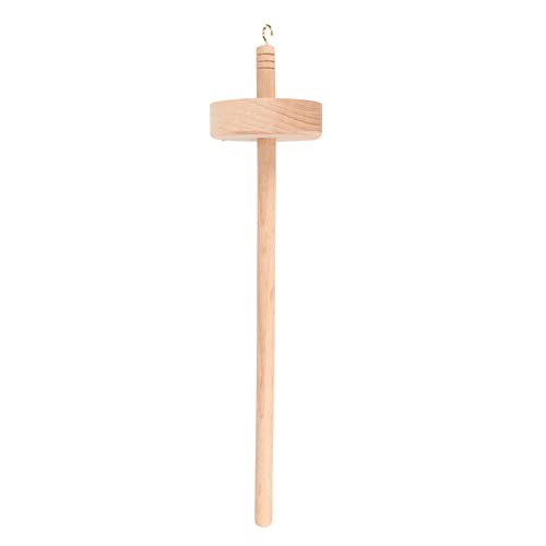 Garnherstellungsspindel, farbecht, angenehmes Handgefühl, DIY-Garnspinner aus Holz, Fallspindel für Bastelbegeisterte von LIYJTK