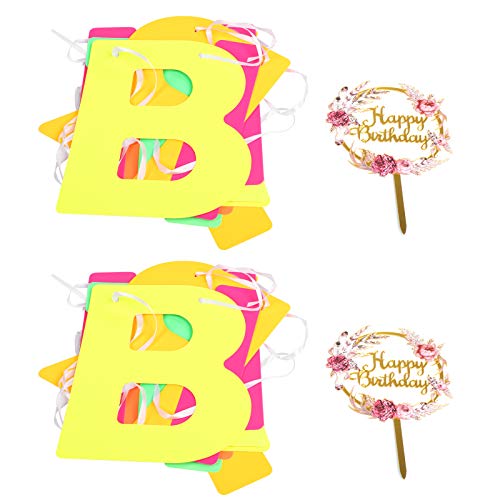 Geburtstag Banner Dekoration Briefkarte Blume Acrylkuchen Einfügen Partyzubehör für Geburtstagsfeiern Geburtstag Banner Dekoration Briefkarte Blume Acrylkuchen Einfügen Partyzubehör für Geburtstagsfeiern von LIYJTK