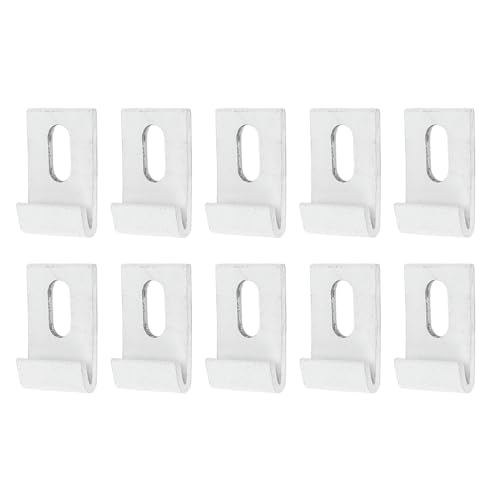 Gewächshaus Basis Haken Set Aluminium Langlebige Gerät für Gartengebäude Film Sonnenschild Net Weiß weiß Gewächshaus Basis Haken Set Aluminium Langlebige Gerät für Gartengebäude Film Sonnenschild Net Weiß weiß von LIYJTK