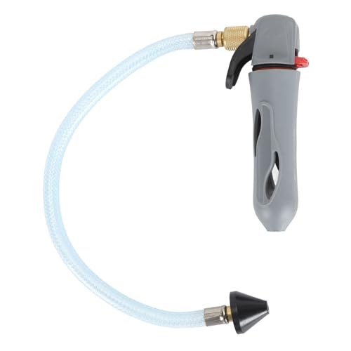Gewinde Abflusspistole Effiziente, vielseitige CO2 -Kartuschenabflusspistole mit flexiblem Schlauch für Wechselstromkondensatlinie (Grau) von LIYJTK