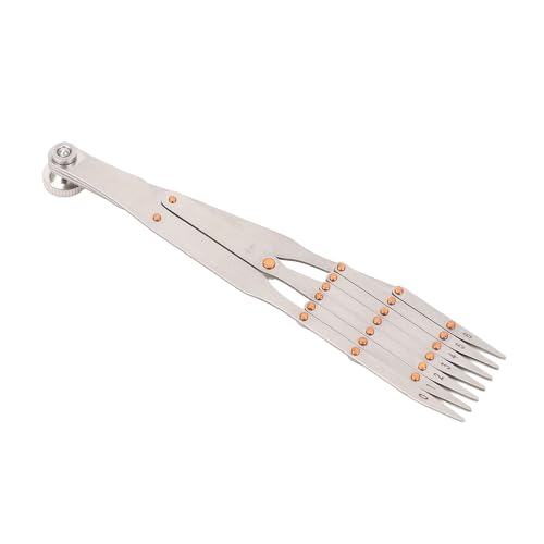 Gleicher Abstand messender Edelstahl-Schnell berechnungs-Raumteiler-Ledergürtel (7 Teeth with Lock Function) von LIYJTK