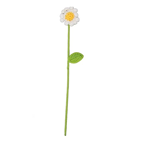 Häkeln Daisy Blumen schöne handgewebte Simulation Häkelblume Home Hochzeits Geburtstagsfeier Dekoration Häkeln Daisy Blumen schöne handgewebte Simulation Häkelblume Home Hochzeits Geburtstagsfeier Dekoration von LIYJTK