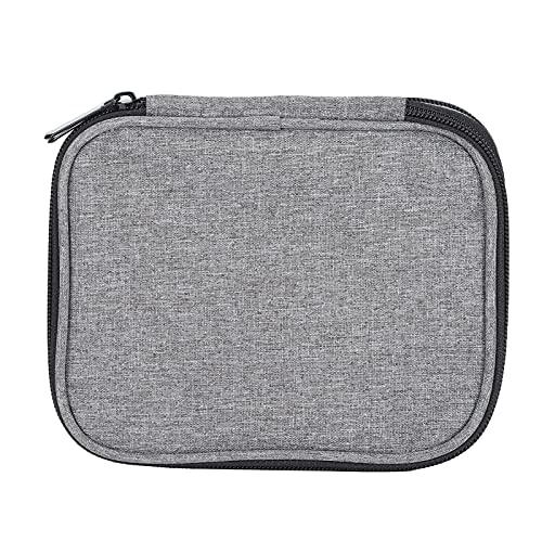 Häkeln Haken Aufbewahrungstasche grau 2 Schicht 600d Oxford Stoff Stricknadeln Organisator Haushalt Aufbewahrung Oxford Stoff Die meisten Szenarien von LIYJTK