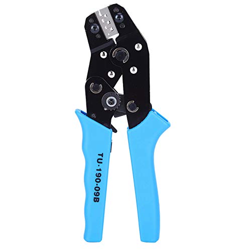 Highend Ratchet -Zange Crimping -Werkzeug für Klemmen PVC Stahlhandbuch Schneidklopfwerkzeug für elektronische Ingenieure und DIY -Enthusiasten geeignet (TU-190-09b) von LIYJTK