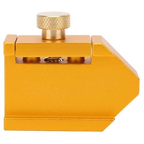 Holzbearbeitungslineer -Einsteller Fixierung Block Scribing Locator Limiter Effizienter Positionierungstool Messing Carpenter Tools von LIYJTK