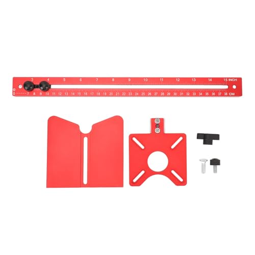Holzbearbeitungsrouter Jig Circle Groove Fräserhalterung für professionelle Holzarbeiter Aluminiumlegierung Holzbearbeitungsrouter Jig Circle Groove Fräserhalterung für professionelle Holzarbeiter Aluminiumlegierung von LIYJTK