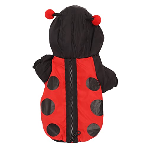 Hund Hoodie süße Marienkäfer war warm war warmes lose Halloween Hunde Winterkleidung für kleine Hunde (S) von LIYJTK