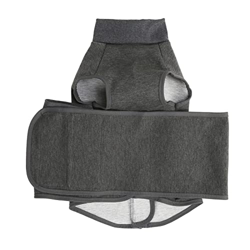 Hunde Komfort Kleidung ruhig bleiben und Angst reduzieren Atmungsaktive Hunde Angst Weste Jacke mit Haken und Schleife (M) von LIYJTK