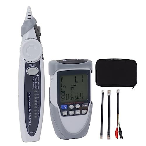 Kabel Tracer LCD Display Draht Tester Linie Finder POE Batterie Spannung Messung Telefon Internet von LIYJTK