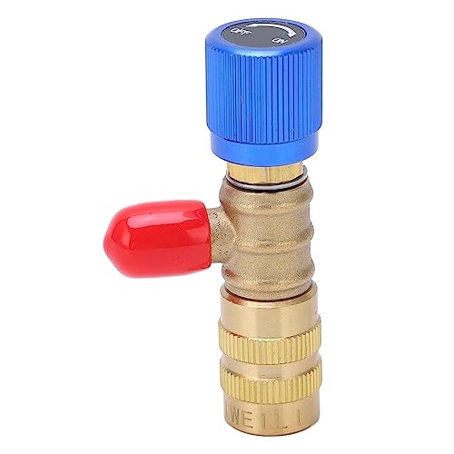 Kältemittel Ladeventil Messing Smart Control Effiziente Anpassung 1/4in Gewindesicherheit R22 R410 R134A R404 Kältemittel Ladeventil Messing Smart Control Effiziente Anpassung 1/4in Gewindesicherheit R22 R410 R134A R404 von LIYJTK