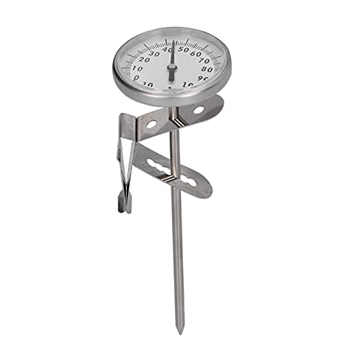 Kaffee -Thermometer Edelstahl Lebensmittel machen Milchthermometer genaue Messküche von LIYJTK