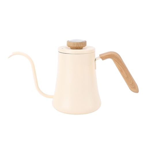 Kaffeekessel 304 Edelstahl Langer Spout Schwanenhals Handtropftopf mit Thermometerdeckel Kaffeekessel 304 Edelstahl Langer Spout Schwanenhals Handtropftopf mit Thermometerdeckel von LIYJTK