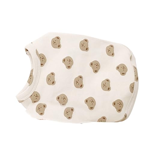 Kleine Hundekleidung bequem warm modische süße Muster Katze Kleidung für kleine Haustiere (XL) von LIYJTK