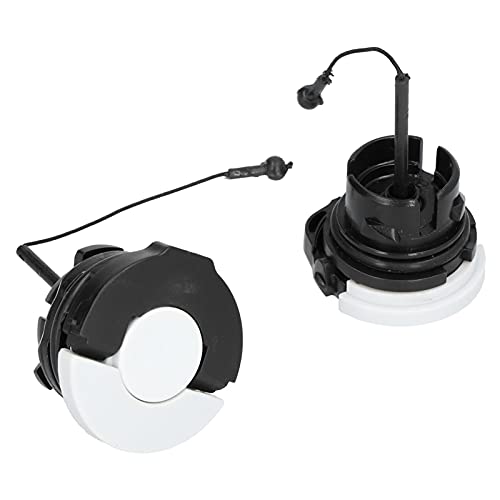 LIYJTK 2pcs Gaskappe MS210 MS250 MS360 Kraftstoffmotorölabdeckung Rasenmesser Trimmer schwarz von LIYJTK