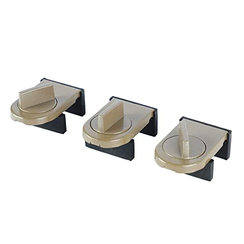 LIYJTK 3pcs Schiebfensterschlösser Aluminiumlegierung Sicherheitsschloss Home Schlafzimmer Badezimmer Büro LIYJTK 3pcs Schiebfensterschlösser Aluminiumlegierung Sicherheitsschloss Home Schlafzimmer Badezimmer Büro von LIYJTK