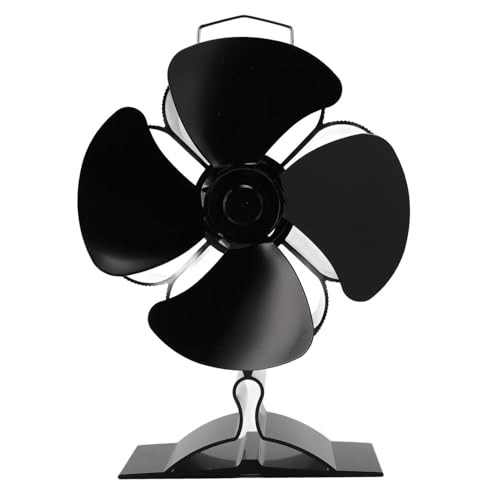 LIYJTK 4 Blatt Holzofenventilator Anodiertes Aluminium Effizienter -Kamin -Lüftermometermometer LIYJTK 4 Blatt Holzofenventilator Anodiertes Aluminium Effizienter -Kamin -Lüftermometermometer von LIYJTK
