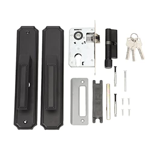 LIYJTK Aluminiumlegierung Antioxidant Easy Montage gerade Türhebel mit 3 Tasten Verschluss Schlafzimmer Badezimmer Büro Holz LIYJTK Aluminiumlegierung Antioxidant Easy Montage gerade Türhebel mit 3 Tasten Verschluss Schlafzimmer Badezimmer Büro Holz von LIYJTK