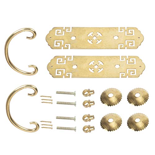 LIYJTK Antike Messingschubladengriff Schrank Schrank Tür Ziehen Sie elegantes Retro -Design für Schränke Schminktisch LIYJTK Antike Messingschubladengriff Schrank Schrank Tür Ziehen Sie elegantes Retro -Design für Schränke Schminktisch von LIYJTK