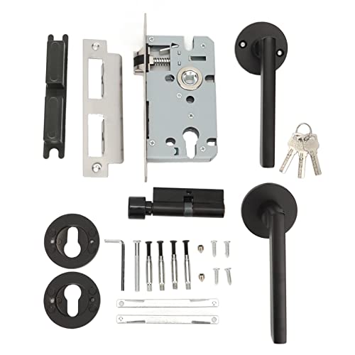 LIYJTK Edelstahl -Stahl -Impcevent -Prävention Hochleistungsschließend Keyed -Einstiegsgriffe 2pcs Türschloss Griff für Zuhause LIYJTK Edelstahl -Stahl -Impcevent -Prävention Hochleistungsschließend Keyed -Einstiegsgriffe 2pcs Türschloss Griff für Zuhause von LIYJTK
