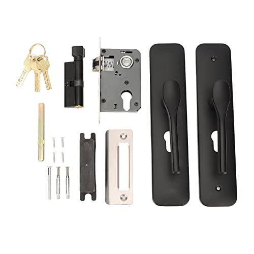 LIYJTK Edelstahl -Türschloss -Set oxidationsbeständiger Beschichtungssicher bequemer Griff Türgriff Set Schlafzimmer Badezimmer LIYJTK Edelstahl -Türschloss -Set oxidationsbeständiger Beschichtungssicher bequemer Griff Türgriff Set Schlafzimmer Badezimmer von LIYJTK