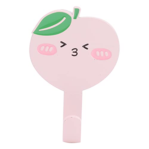 LIYJTK Edelstahl Wallmounted Cartoon Haken Selbstkleber für Heimbad Wohnzimmer Organisation (3066c Creative Obst-Taozi) von LIYJTK