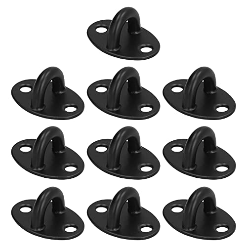 LIYJTK Edelstahl schwere Deckenhaken für hängende Schaukelstühle Hängematten - Packung von 10 von LIYJTK